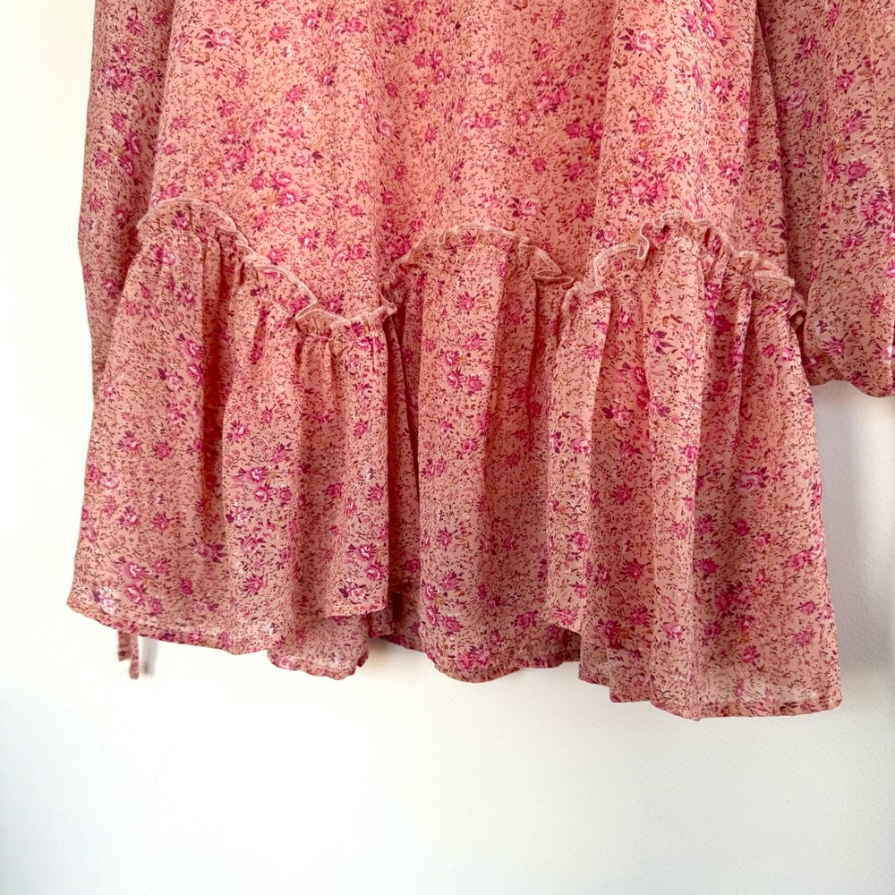 Floral mini dress - Picture 5 of 6